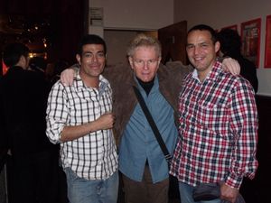 Marcus Simeone, John Hoglund and Ruben Flores Photo