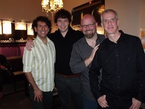 Tim DiPasqua, Charlie Lubeck, Scott Coulter and Tom Andersen @ BroadwayWorld Tim DiPasqua, Charlie Lubeck, Scott Coulter and Tom Andersen Photo