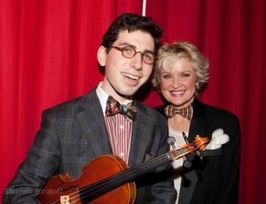 Aaron Weinstein and Christine Ebersole @ BroadwayWorld Aaron Weinstein and Christine Ebersole Photo