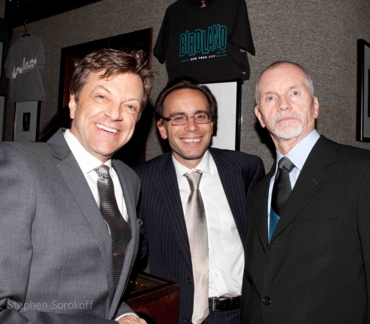 Jim Caruso, Tedd Firth, and Bill Maloney at 