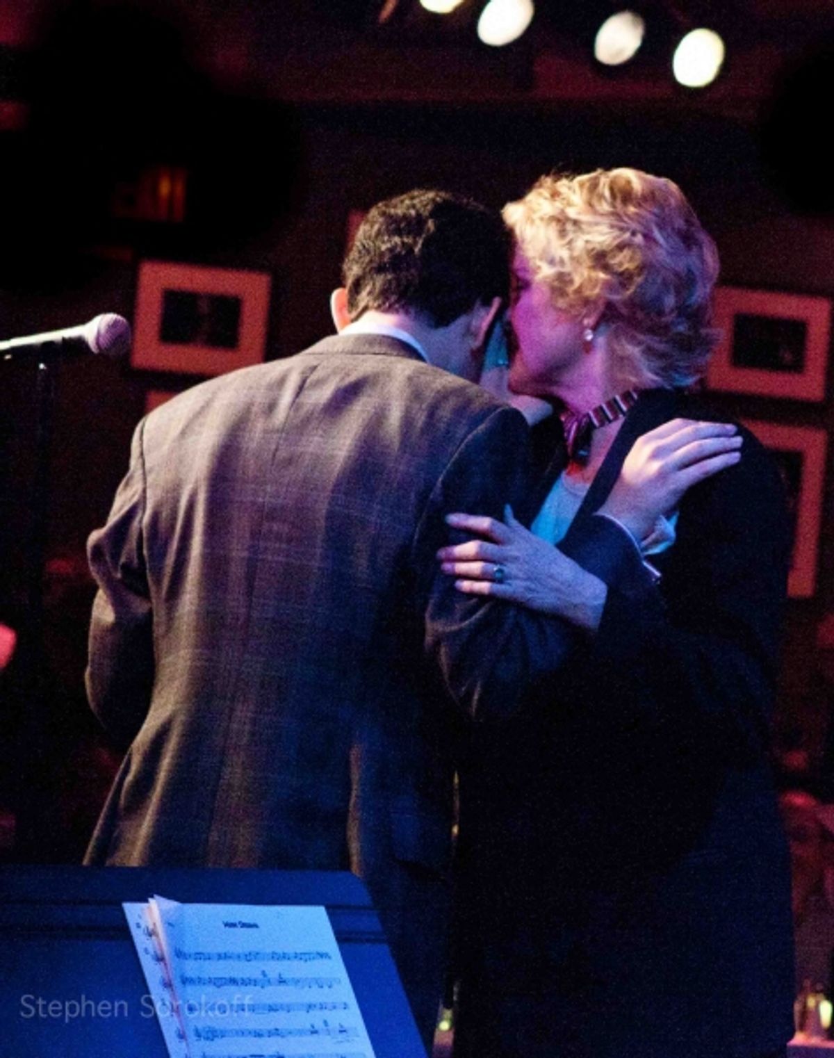 Christine Ebersole & Aaron Weinstein at 
