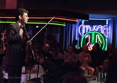 Aaron Weinstein and crowd  Photo