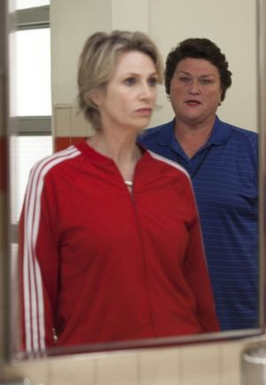 Dot-Marie Jones, Jane Lynch @ BroadwayWorld Dot-Marie Jones, Jane Lynch Photo