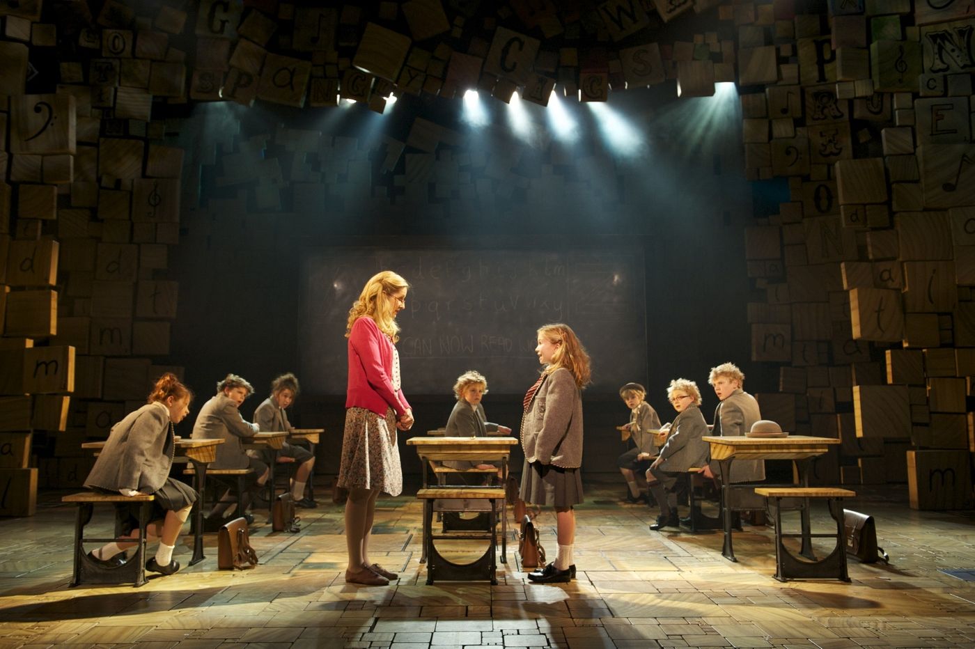 Photo Flash: West End's MATILDA - Official Production Shots!  Image