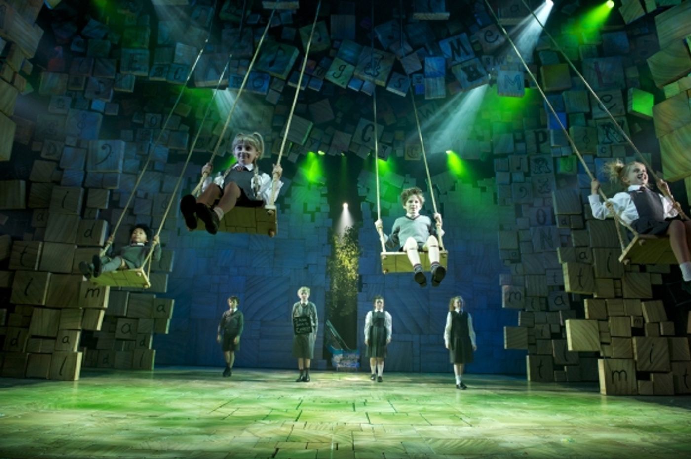 Photo Flash: West End's MATILDA - Official Production Shots!  Image