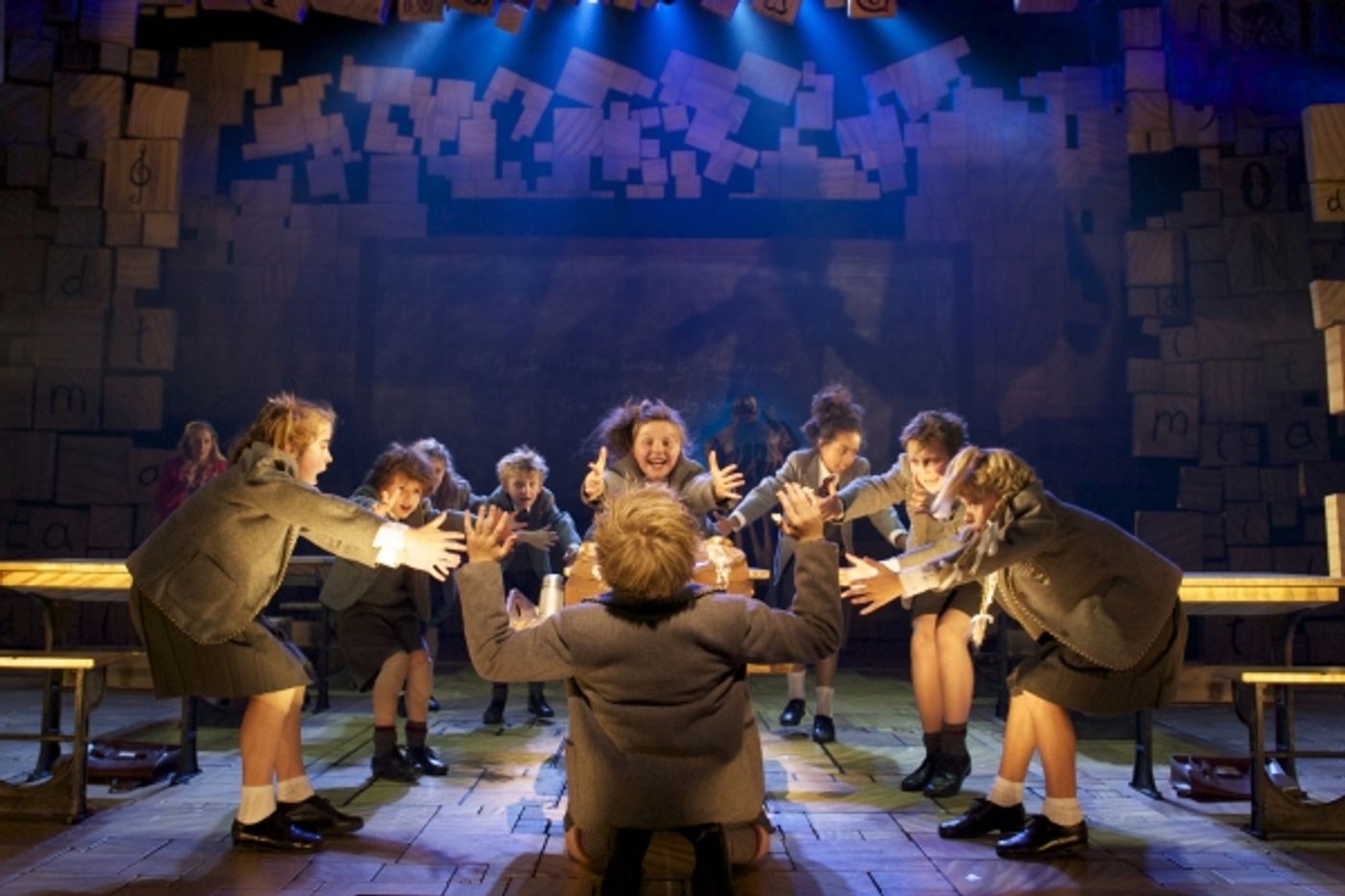 Photo Flash: West End's MATILDA - Official Production Shots!  Image