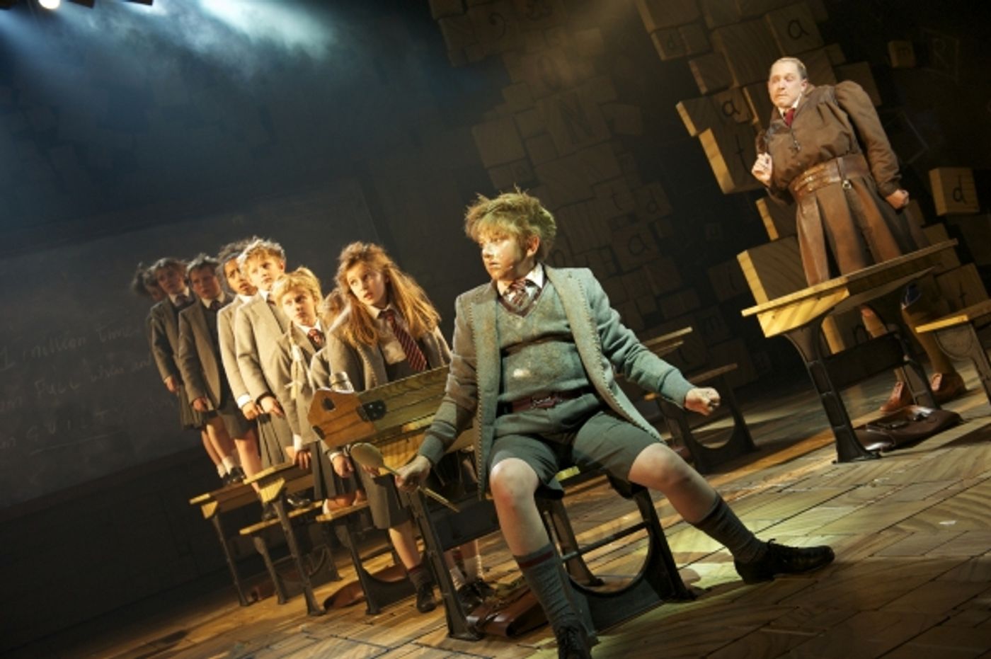 Photo Flash: West End's MATILDA - Official Production Shots!  Image