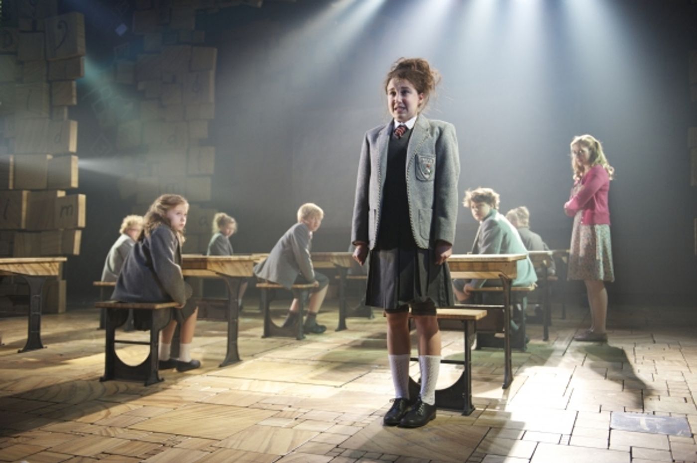 Photo Flash: West End's MATILDA - Official Production Shots!  Image