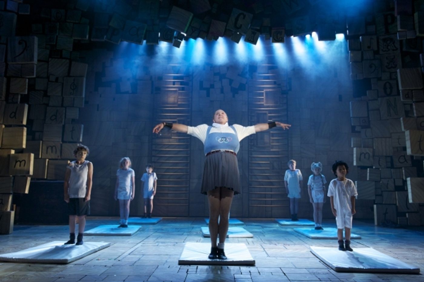 Photo Flash: West End's MATILDA - Official Production Shots!  Image