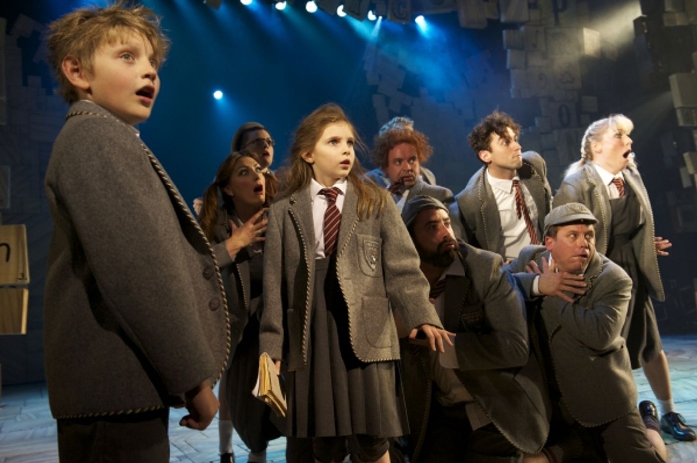 Photo Flash: West End's MATILDA - Official Production Shots!  Image
