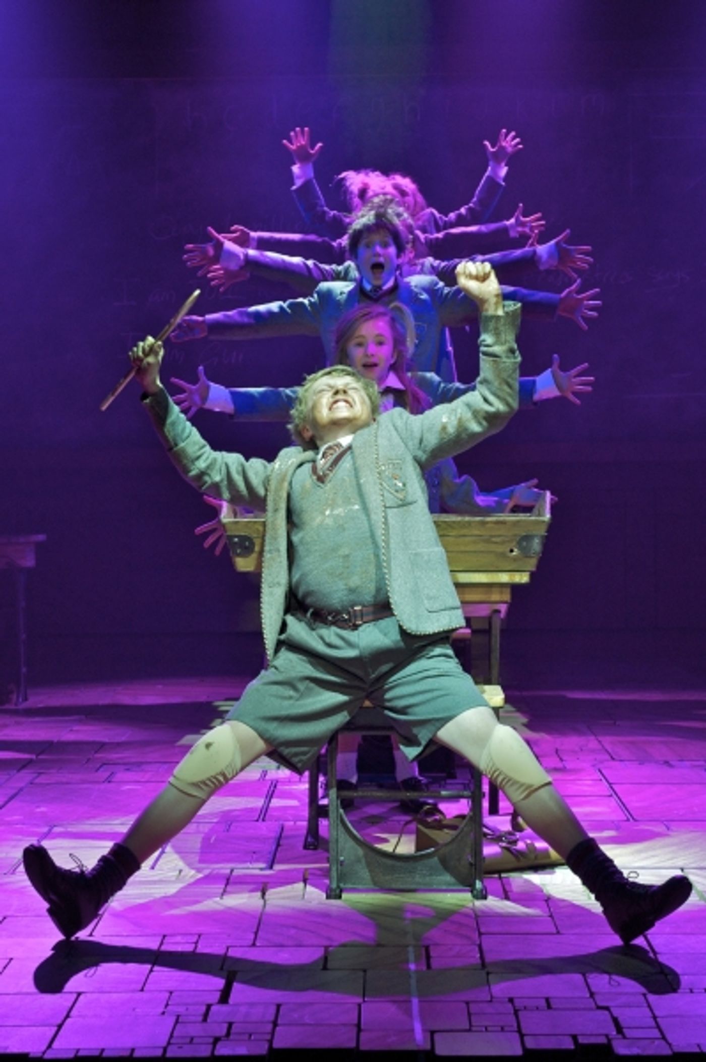 Photo Flash: West End's MATILDA - Official Production Shots!  Image