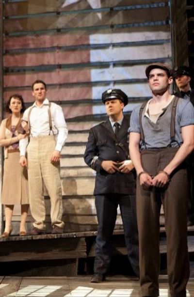 Melissa Van Der Schyff, Claybourne Elder, Jeremy Jordan  Photo