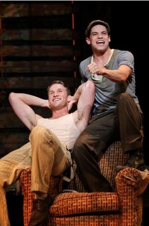 Claybourne Elder, Jeremy Jordan @ BroadwayWorld Claybourne Elder, Jeremy Jordan Photo