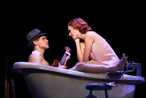 Jeremy Jordan, Laura Osnes @ BroadwayWorld Jeremy Jordan, Laura Osnes Photo