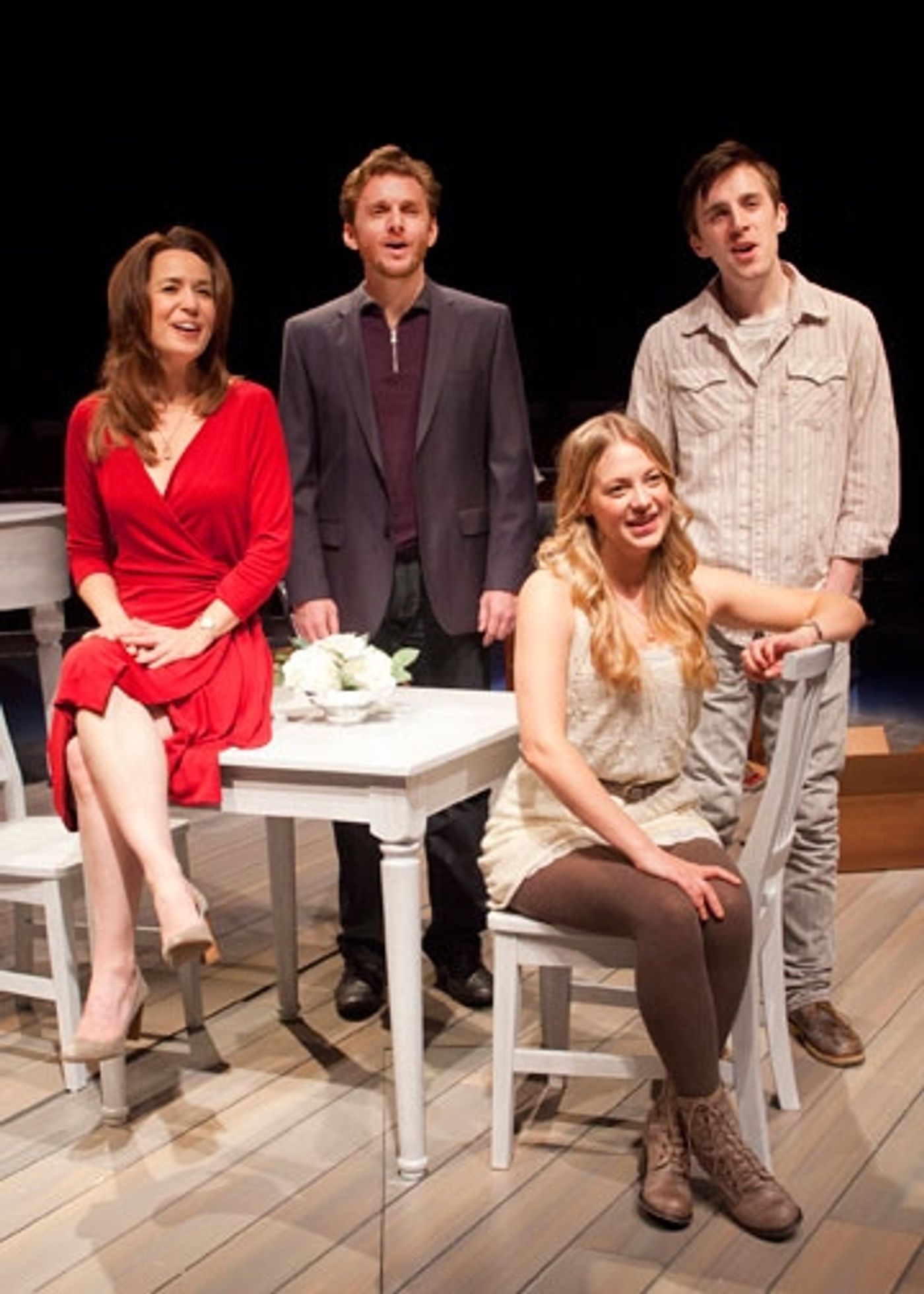 Photo Flash: First Look at Jason Danieley, Michelle Duffy, et al. in Old Globe's SOME LOVERS  Image