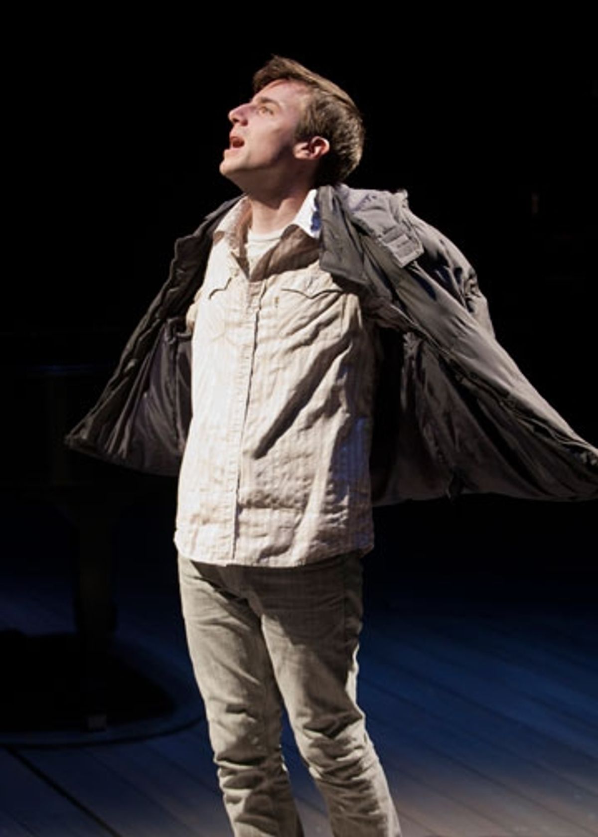 Andrew Mueller as Young Ben in Some Lovers, a new musical with book and lyrics by Steven Sater and music by Burt Bacharach, directed by Will Frears, Nov. 26 - Dec. 31, 2011 at The Old Globe. Photo by Henry DiRocco. at 
