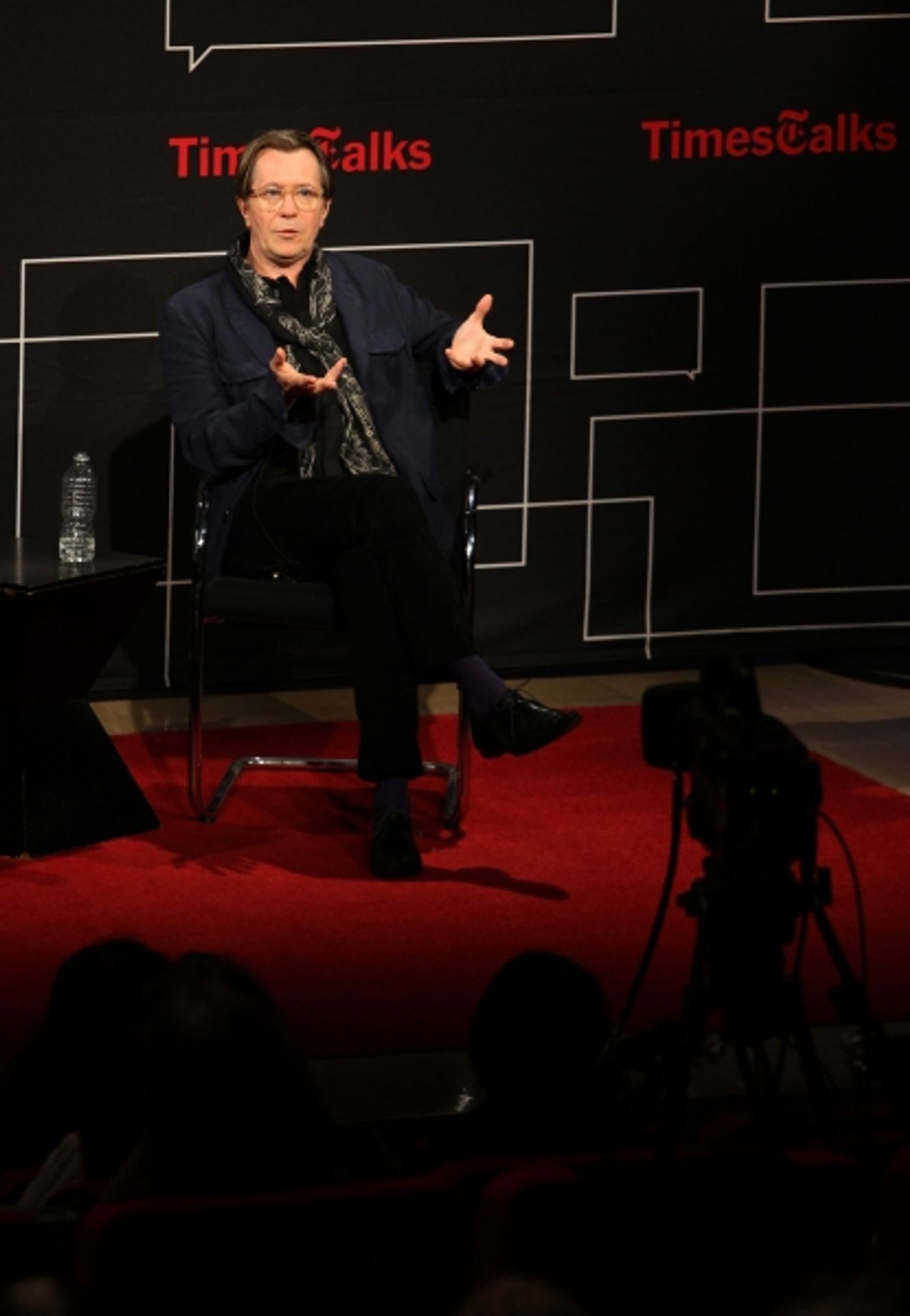 Photo Coverage: Tilda Swinton & Gary Oldman Visit TimesTalks  Image