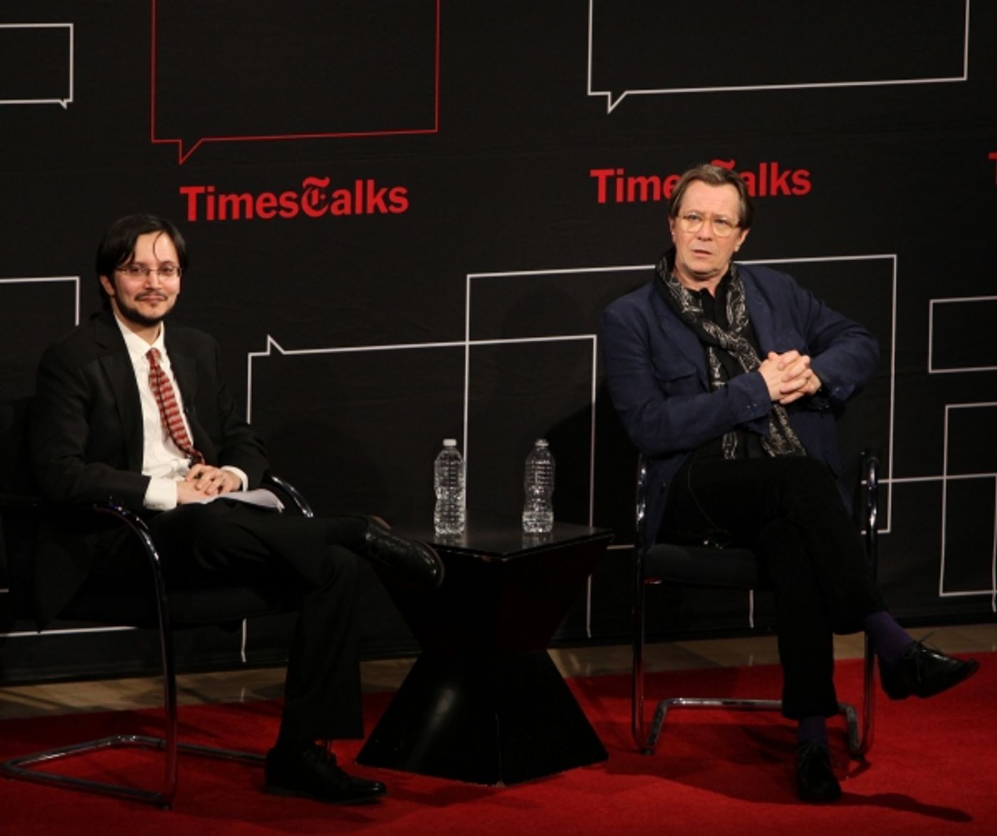 Photo Coverage: Tilda Swinton & Gary Oldman Visit TimesTalks  Image