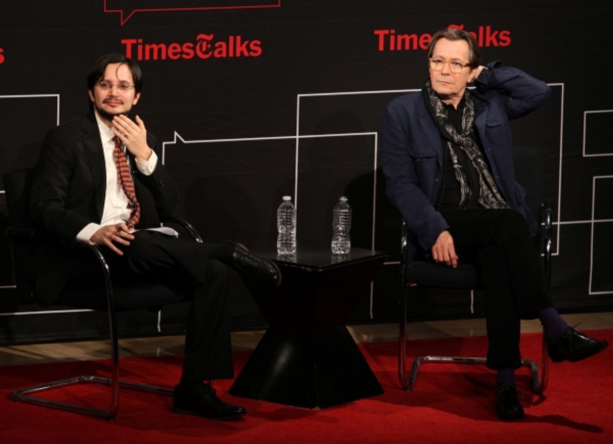 Gary Oldman &  Dave Itzkoffat at 