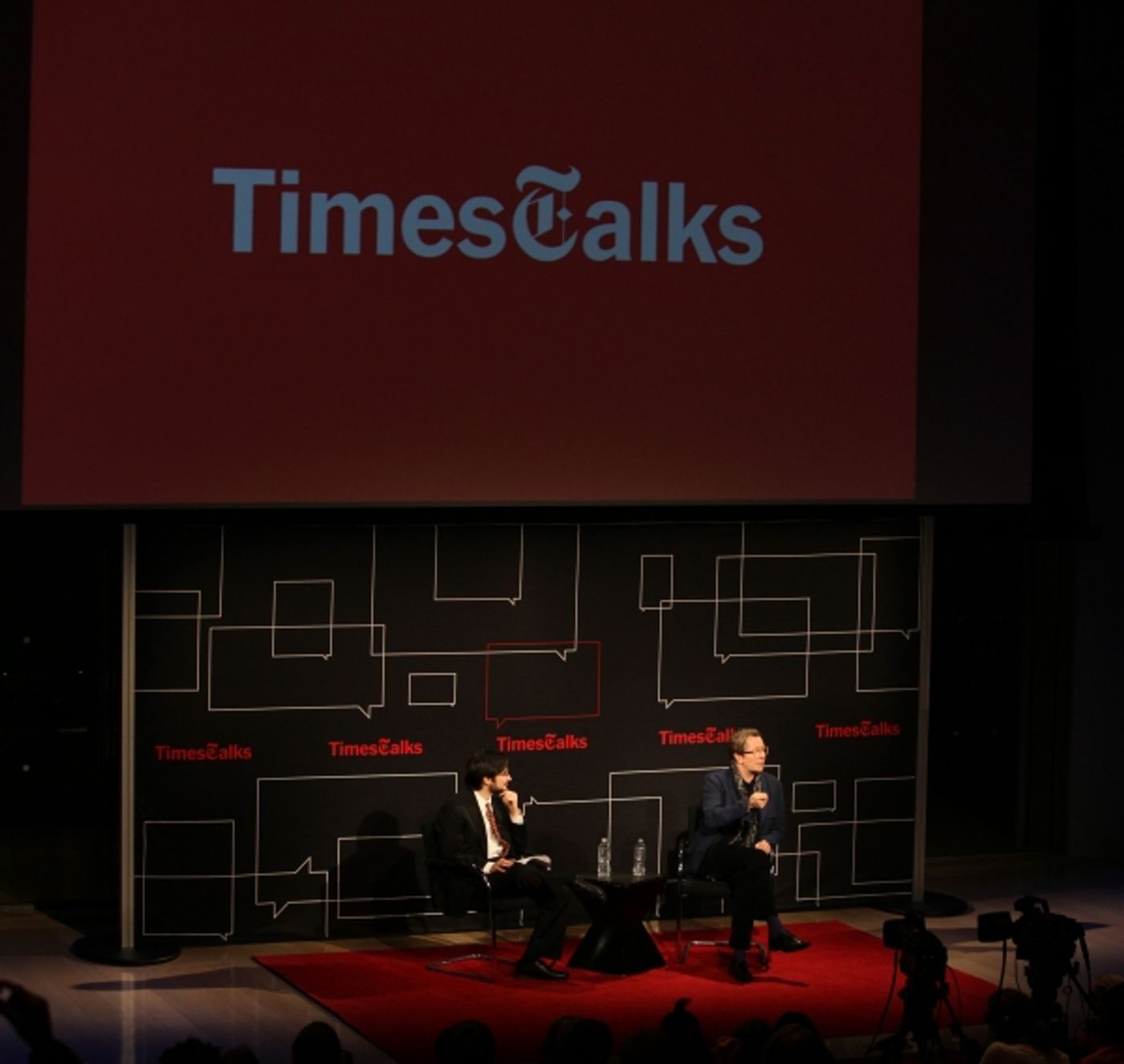 Photo Coverage: Tilda Swinton & Gary Oldman Visit TimesTalks  Image