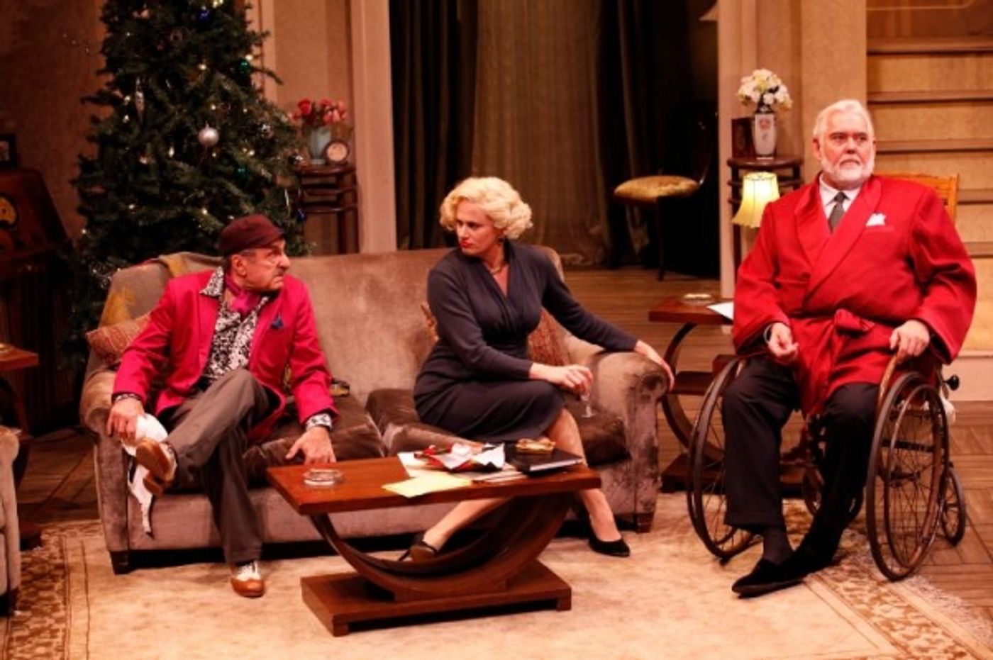 Photo Flash: Jim Brochu, Cady Huffman in THE MAN WHO CAME TO DINNER  Image
