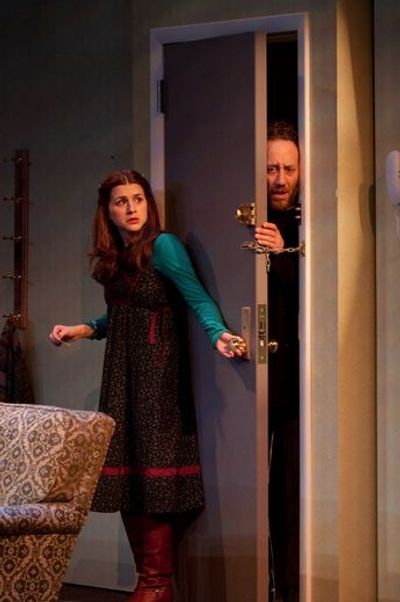 Aya Cash, Joey Slotnick Photo
