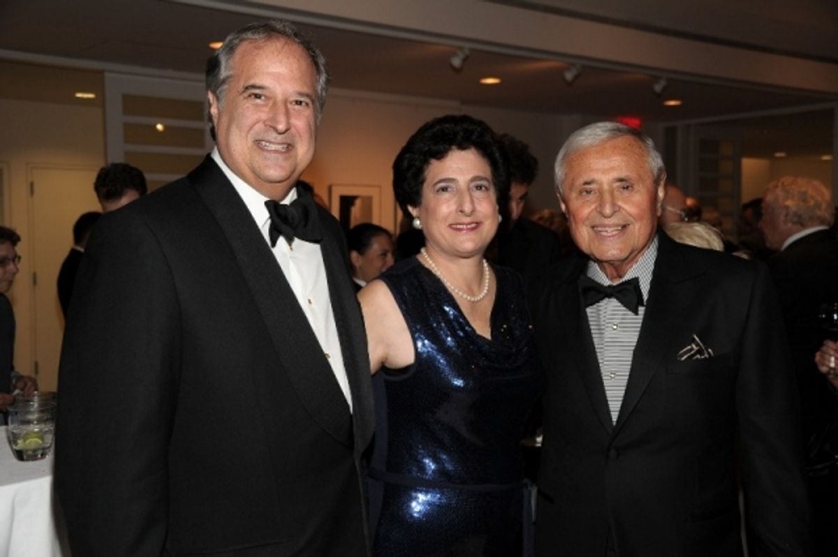 Stewart Lane, Judy Rosen, Martin Greenfield at 