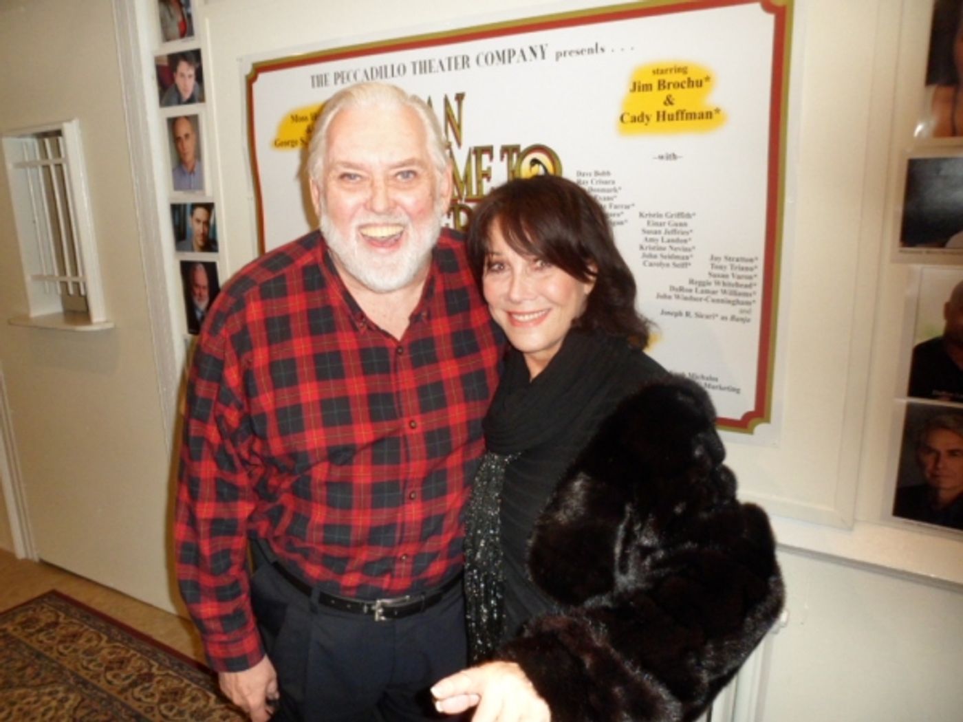 Photo Flash: Michelle Lee Visits THE MAN WHO CAME TO DINNER  Image