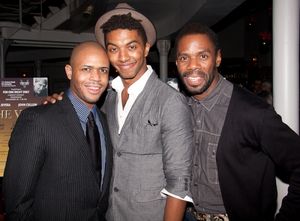 Derrick Cobey, Christian Dante White and Colman Domingo Photo