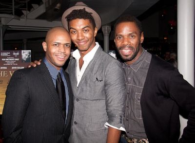 Derrick Cobey, Christian Dante White and Colman Domingo Photo