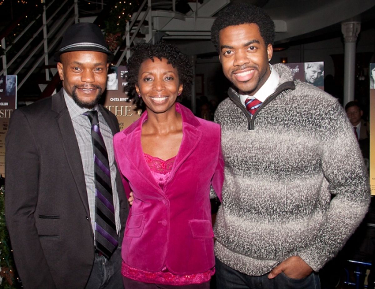 Forrest McClendon, Sharon Washington and Julius Thomas III at 