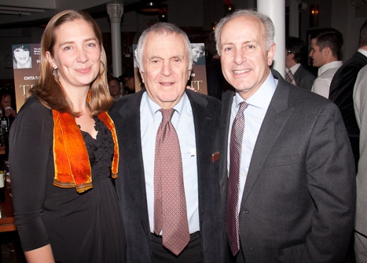 Jennifer Garvey Blackwell, John Kander, and Joseph P. Benincasa at 