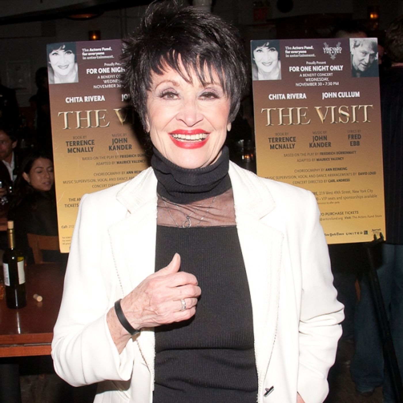 Photo Coverage: Chita Rivera & John Cullum Shine in THE VISIT Benefit - Curtain Call and After Party Shots!  Image