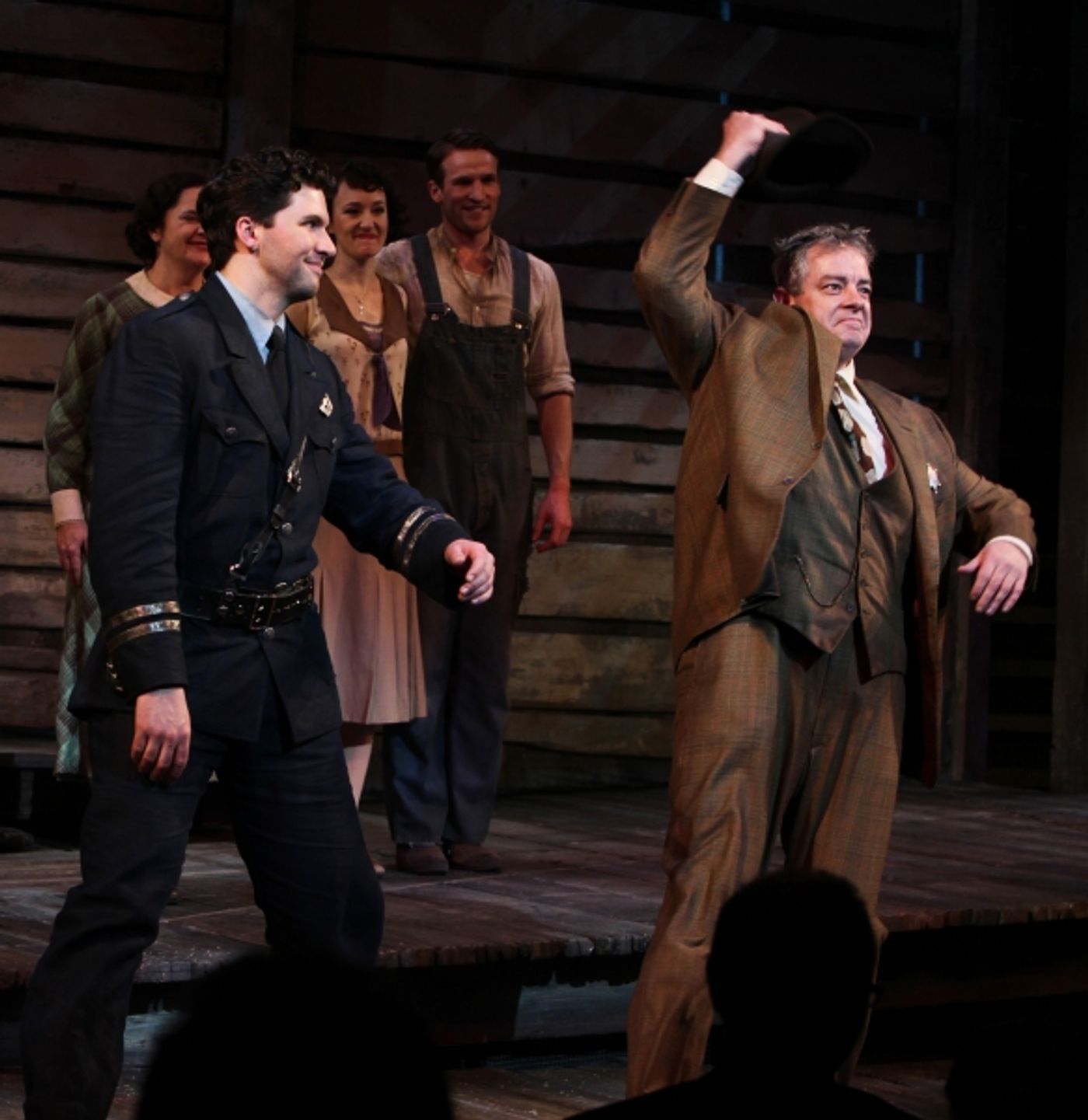 Photo Coverage: BONNIE & CLYDE Opening Night Curtain Call  Image