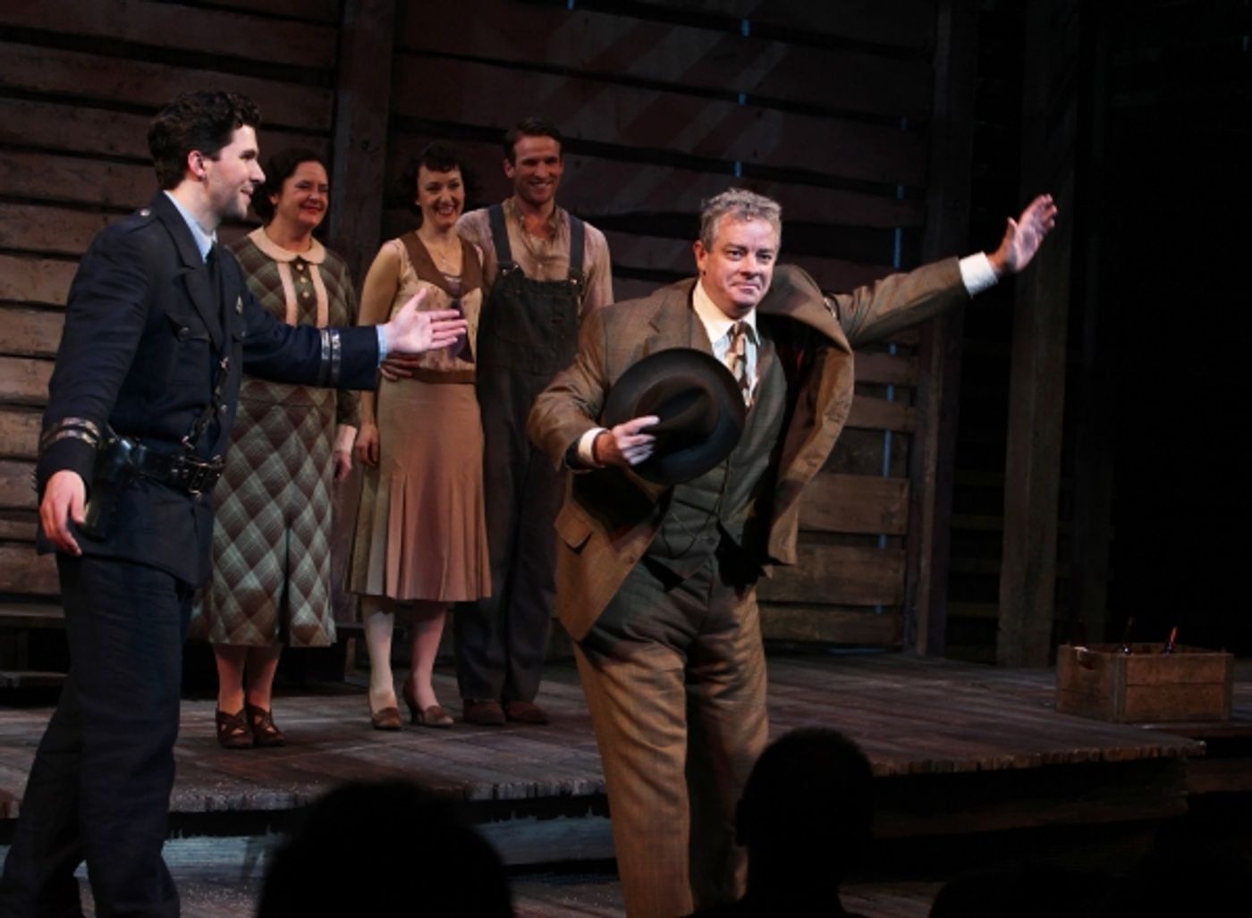 Photo Coverage: BONNIE & CLYDE Opening Night Curtain Call  Image
