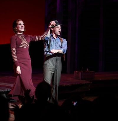 Laura Osnes & Jeremy Jordan Photo
