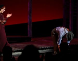 Laura Osnes & Jeremy Jordan @ BroadwayWorld Laura Osnes & Jeremy Jordan Photo