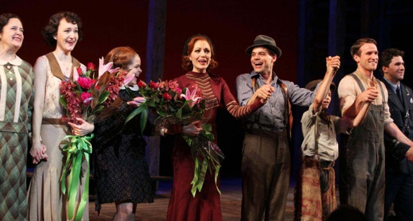 Photo Coverage: BONNIE & CLYDE Opening Night Curtain Call  Image