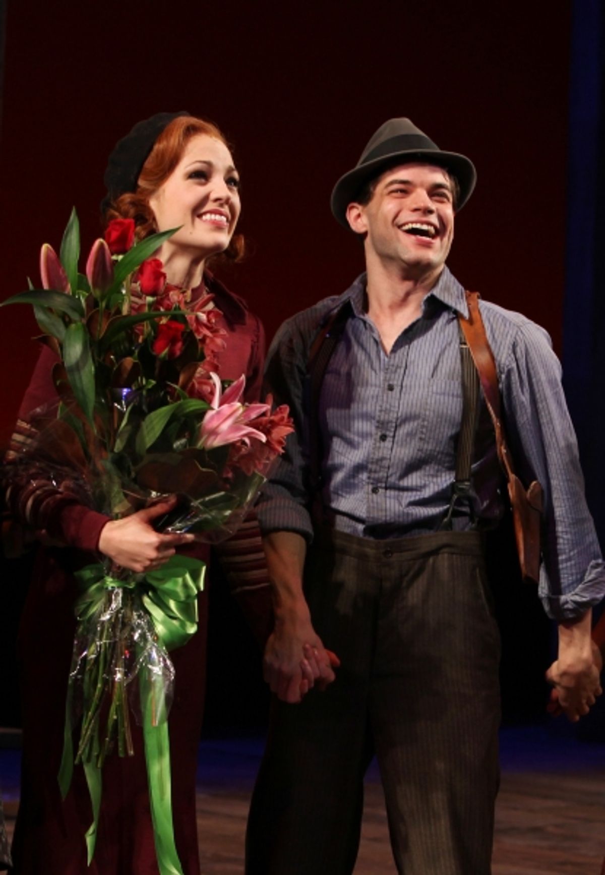 Laura Osnes & Jeremy Jordan at 