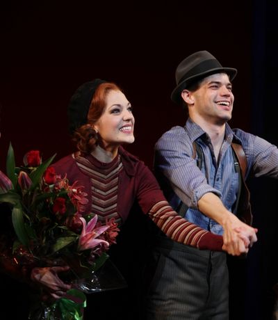 Laura Osnes & Jeremy Jordan Photo