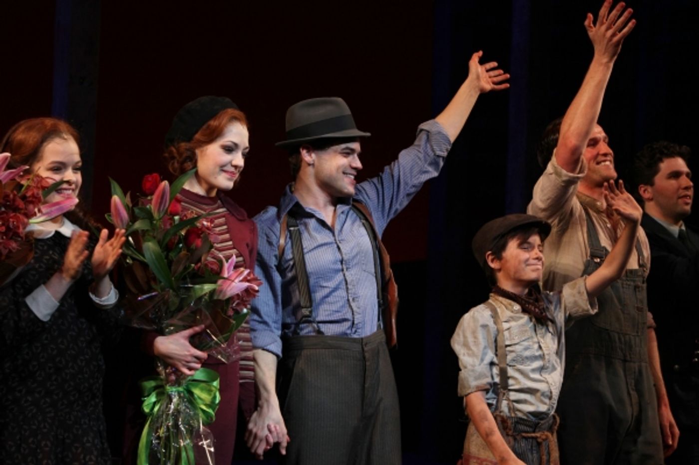 Photo Coverage: BONNIE & CLYDE Opening Night Curtain Call  Image
