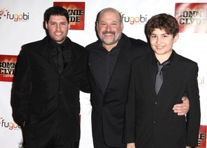 Frank Wildhorn with his sons  Photo