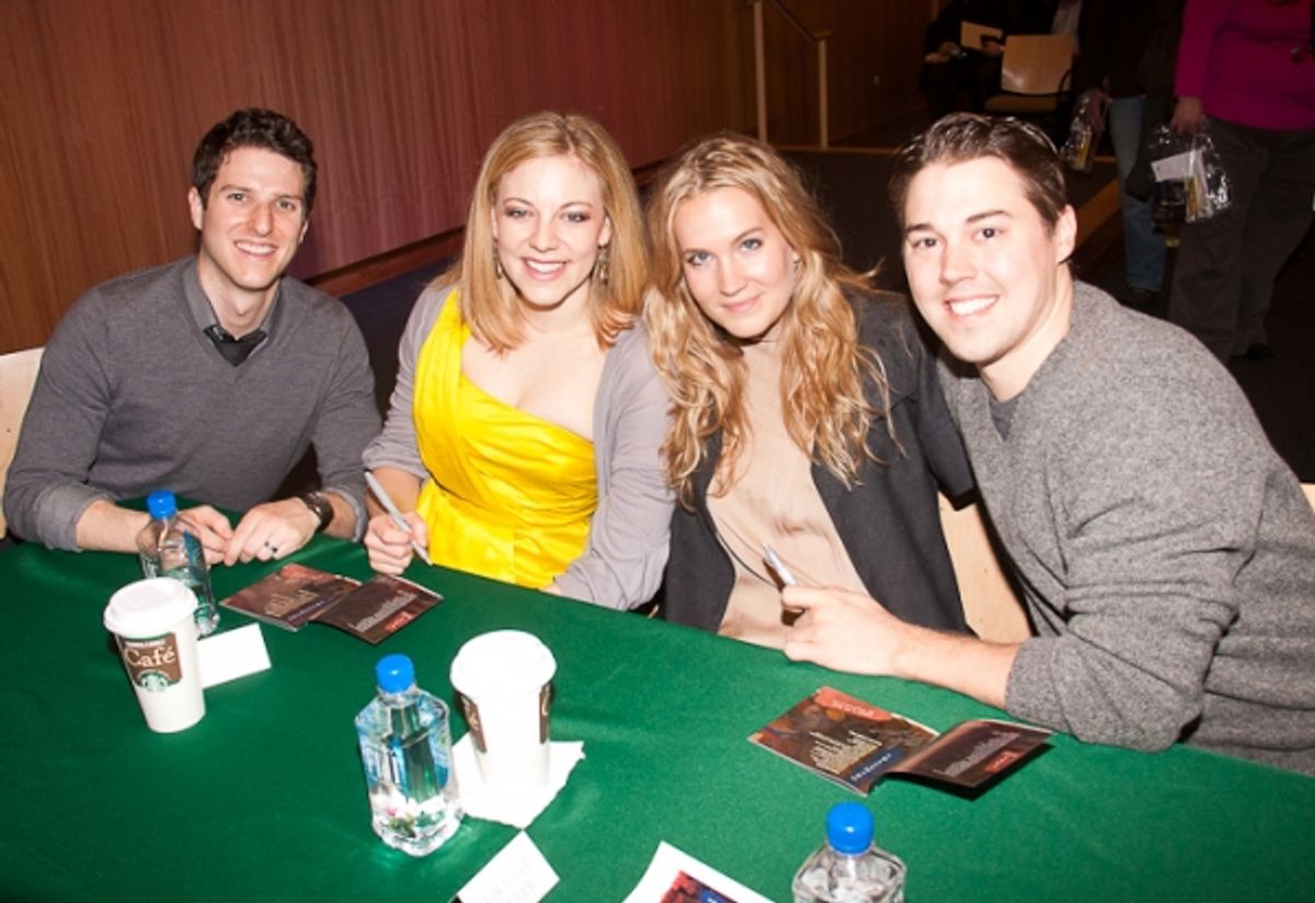 Nick Verina, Kirsten Scott, Lora Lee Gayer, and Christian Delcroix at 