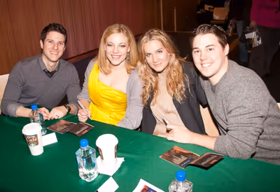 Nick Verina, Kirsten Scott, Lora Lee Gayer, and Christian Delcroix Photo
