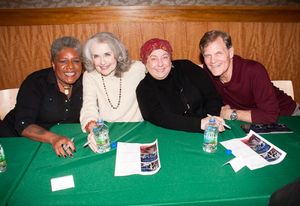Terri White, Mary Beth Piel, Jayne Houdyshell, and Michael Hayes
 Photo