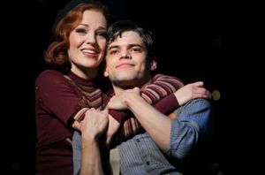 Jeremy Jordan, Laura Osnes. Photo Credit: Nathan Johnson Photo