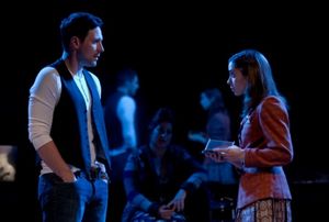 Steve Kazee and Cristin Milioti @ BroadwayWorld Steve Kazee and Cristin Milioti Photo