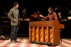 Steve Kazee and Cristin Milioti @ BroadwayWorld Steve Kazee and Cristin Milioti Photo
