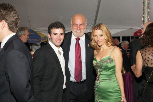 Kerry Butler and Jarrod Spector with Ed Slade Photo