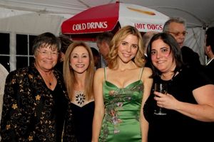 Kerry Butler with Gala Chair Angela Jaggar, Jean-Marie Posner and Gina Farasciano @ BroadwayWorld Kerry Butler with Gala Chair Angela Jaggar, Jean-Marie Posner and Gina Farasciano Photo